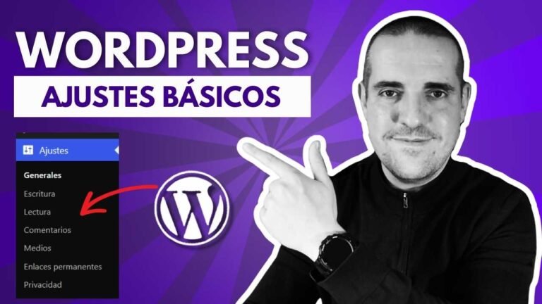 Configuración básica de WordPress